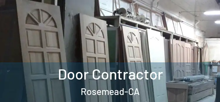 Door Contractor Rosemead-CA